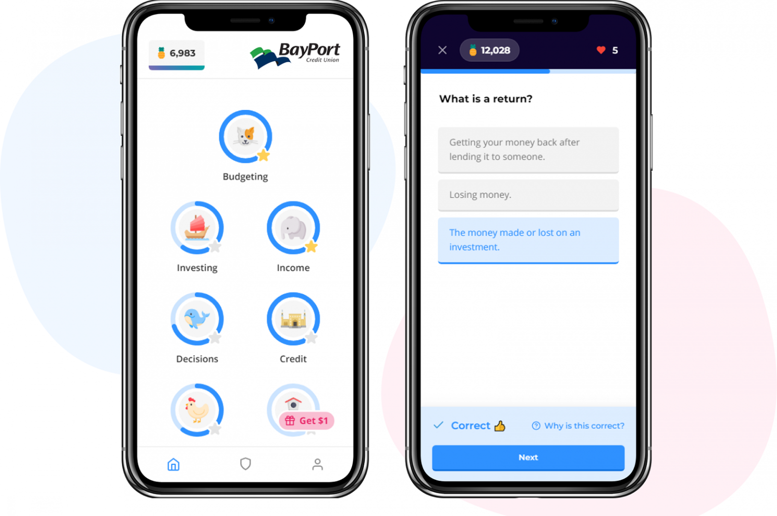 BayPort Renews Focus on Financial Education through an App that Pays Users to Learn BayPort