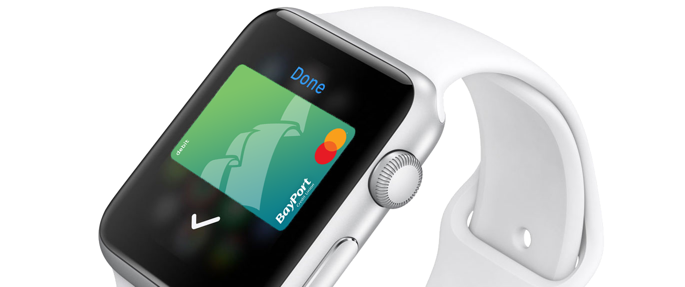 Apple watch BayPort debit card