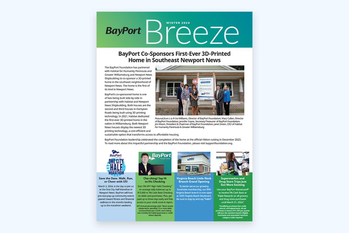 BayPort Breeze 2024 Winter newsletter