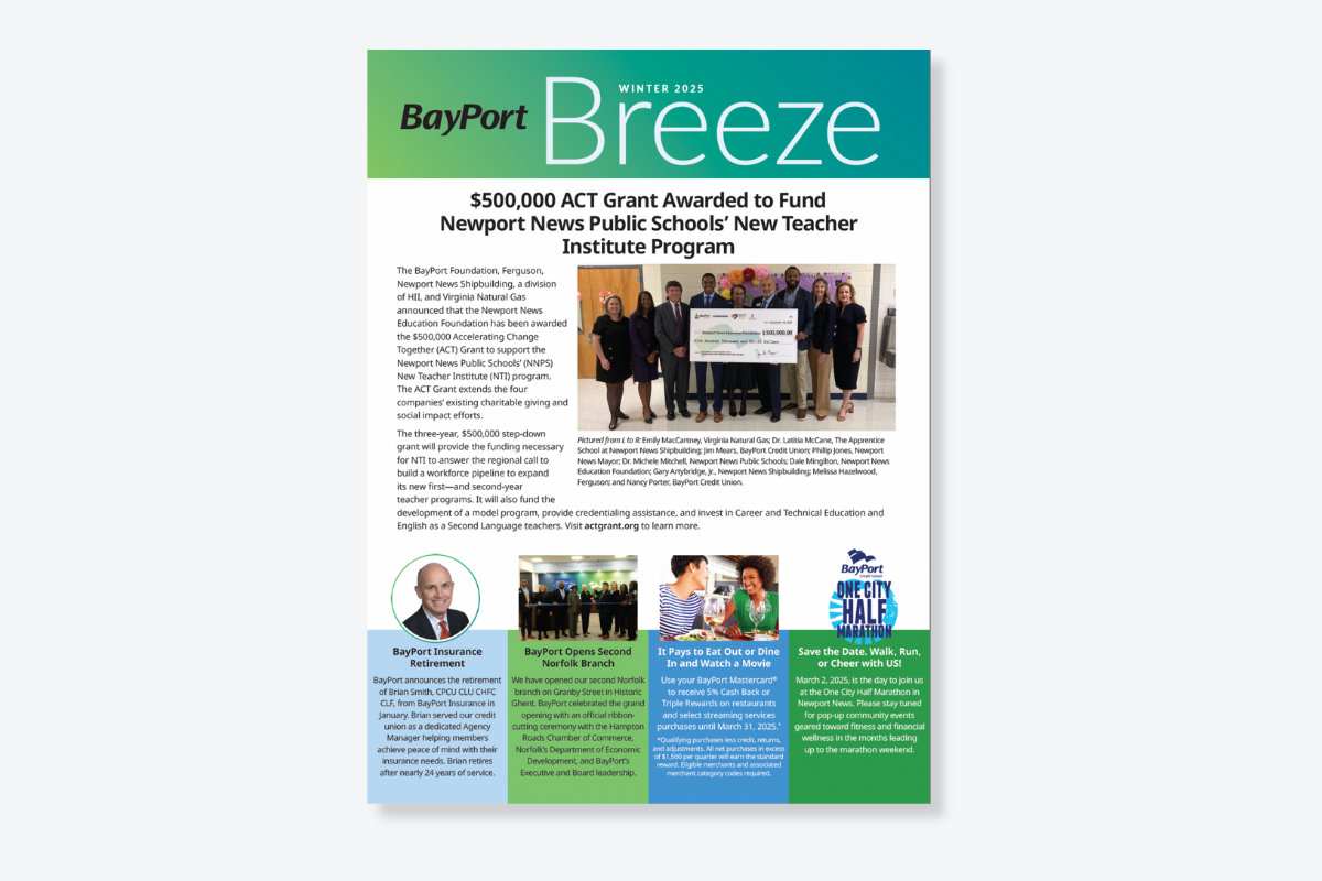 BayPort Breeze newsletter Winter 2025